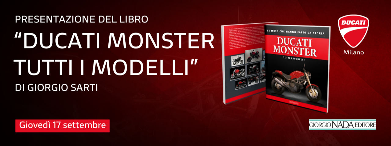 ducati milano presentazione libro ducati monster