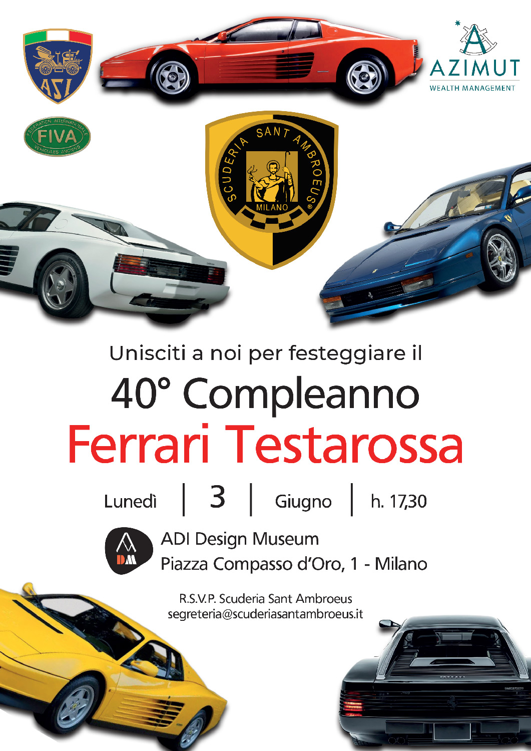 invito ferrari testarossa