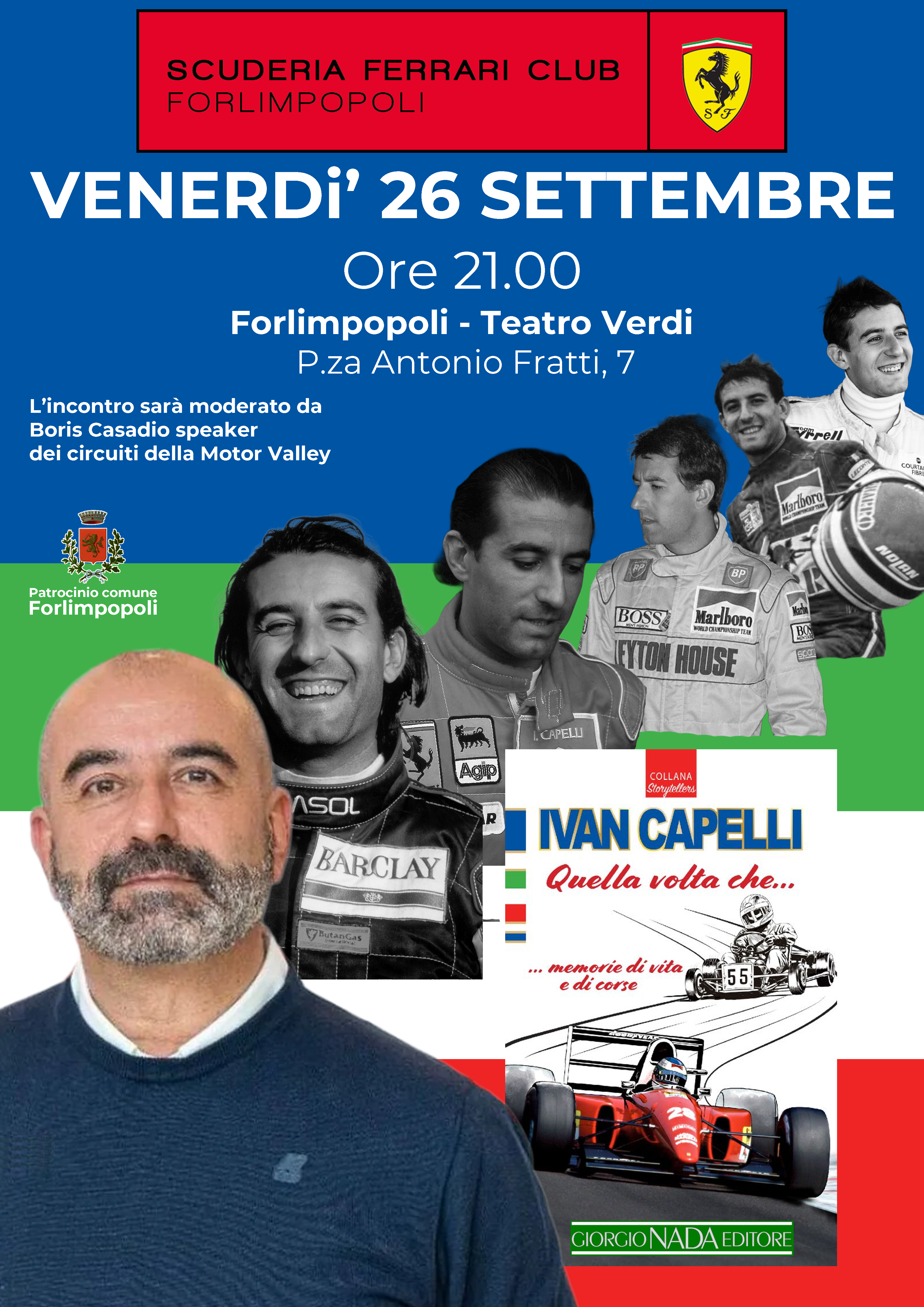 ivan capelli 26 settembre forlimpopoli