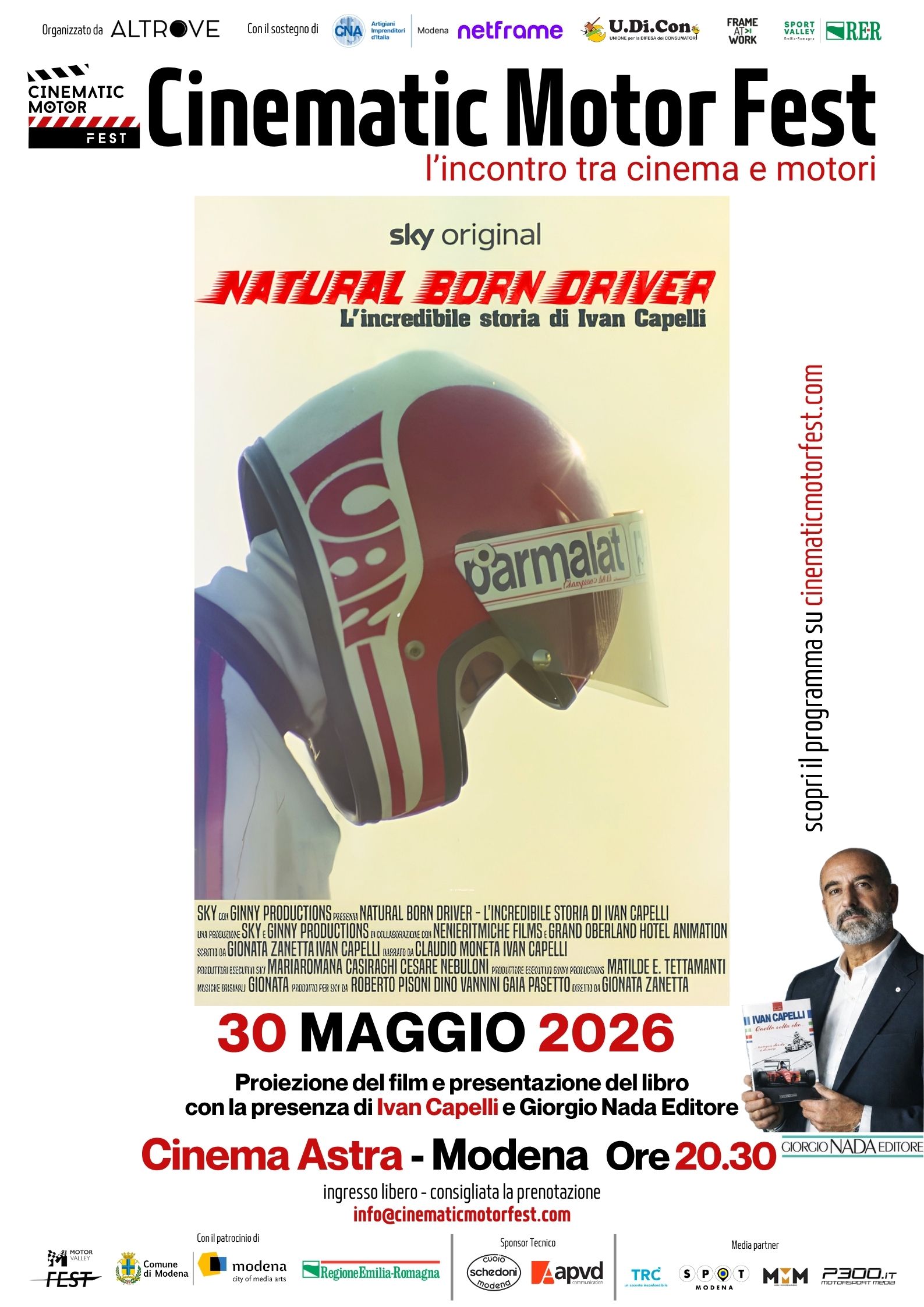 locandina cmf 2026 natural born driver