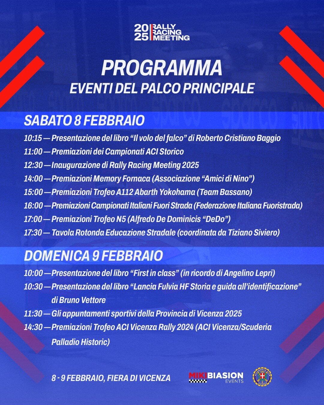 programma rally meeting