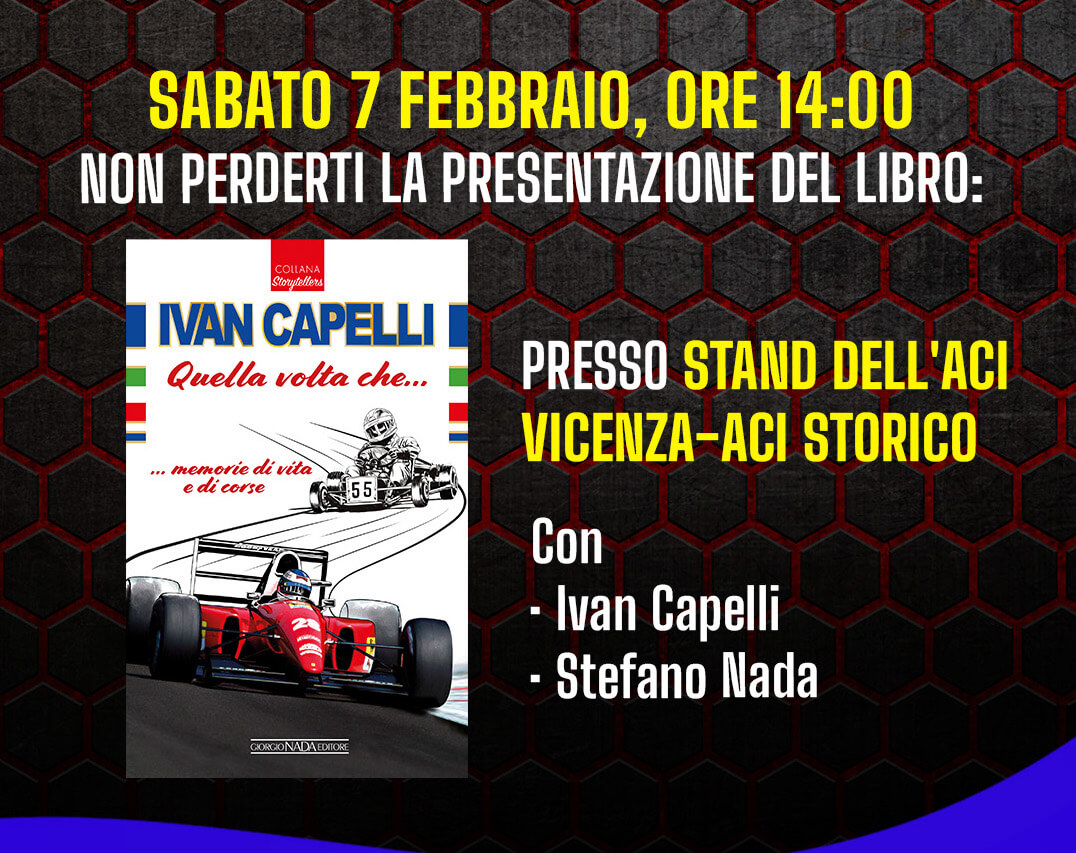 rally racing meeting stand gne presentazione libro ivan capelli
