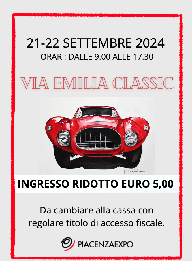 via emilia ingresso ridotto
