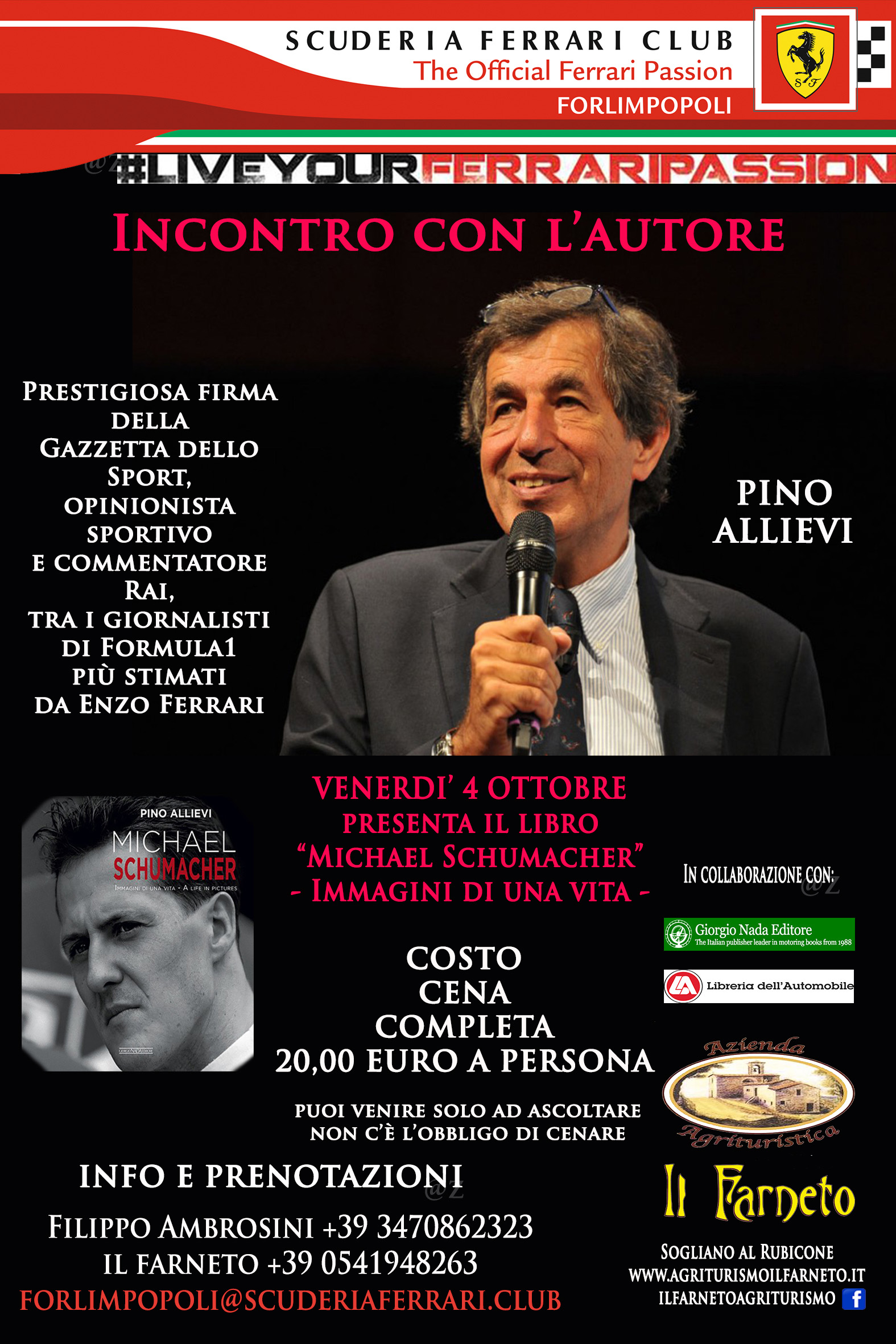 locandina pino allievi a forlimpopoli 4 ott 2019