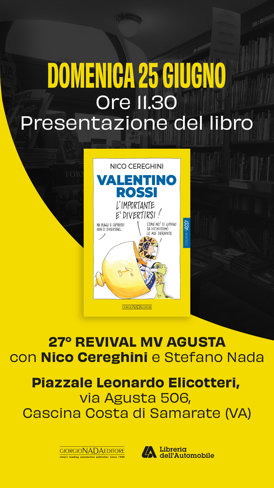 valention rossi 25 giugno cascina costa